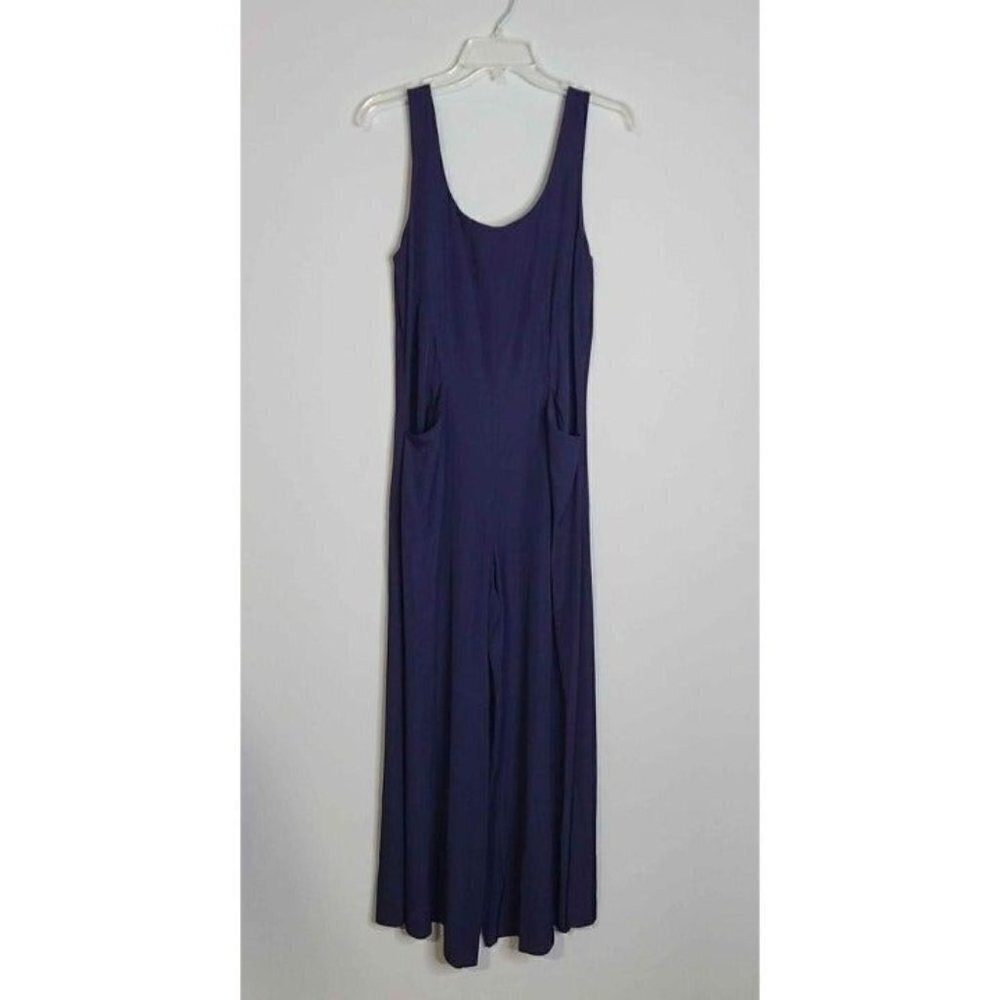 COMPONIX Blue Womens Jumper Back Zip & 2 Front Pockets Size 10